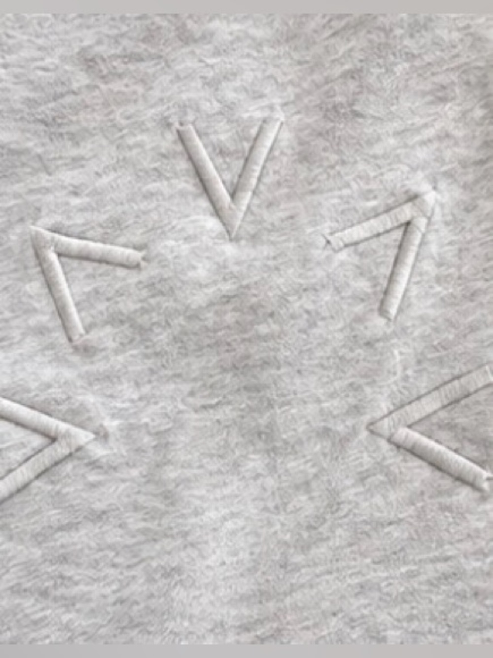Varley Gray Embroidered Logo Crewneck Sweatshirt Size M - Picture 4 of 7